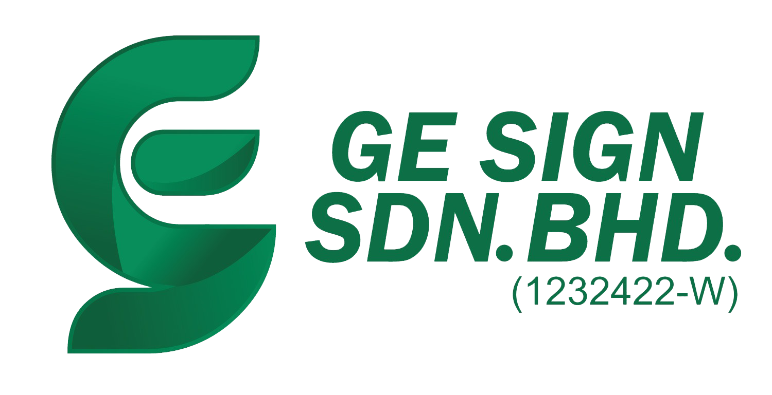 Ge Router Logo GE SIGN – Printing & Signboard
